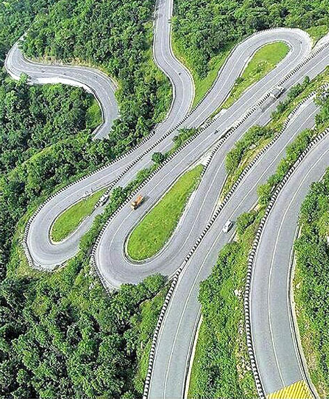 Scenic view of Patratu Valley
